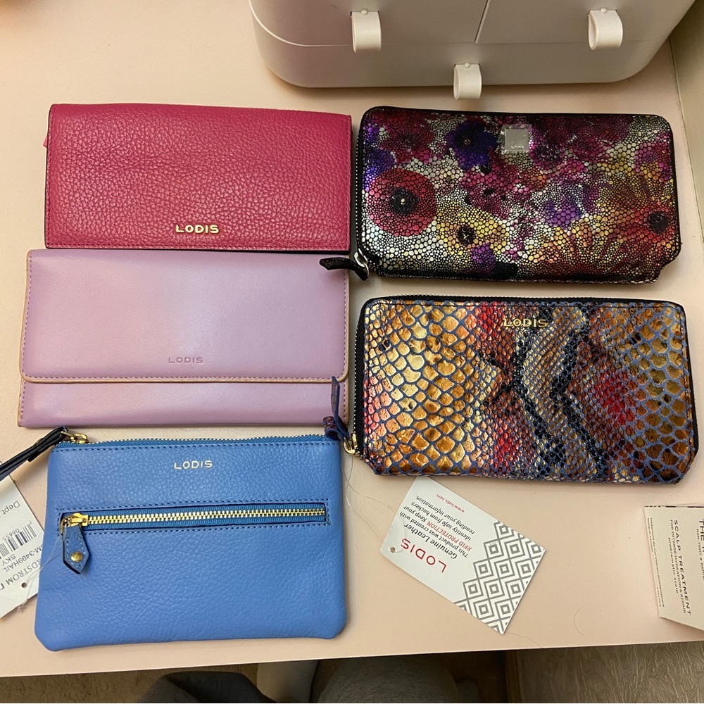 Lodis Wallet Lot of 5